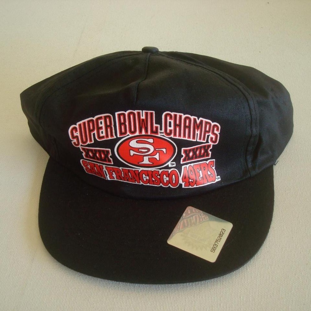 49ERS SUPER BOWL 1995 LOGO7 HAT CAP VINTAGE 00S Y2K P2‎